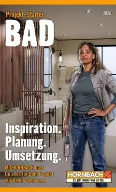 Hornbach Prospekt 	 ab 02.02.2026 gültig