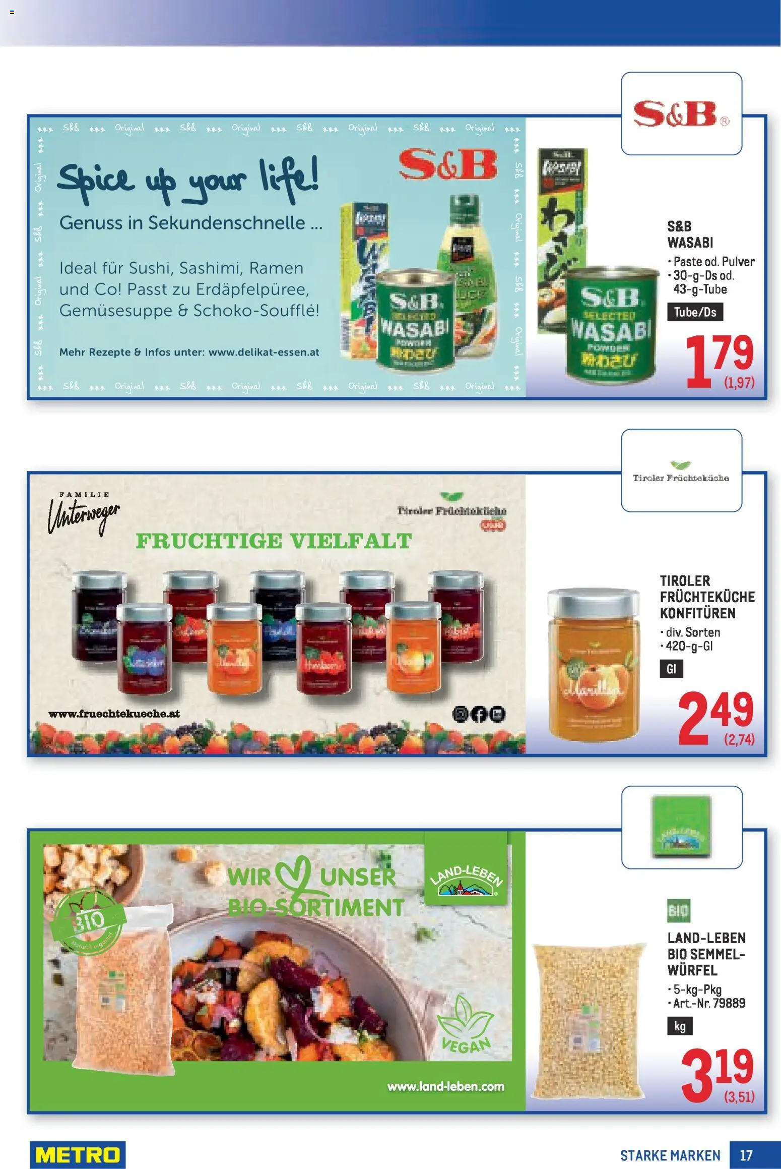 Metro angebote Starke Marken gültig ab 30.04.2026 | Seite: 17