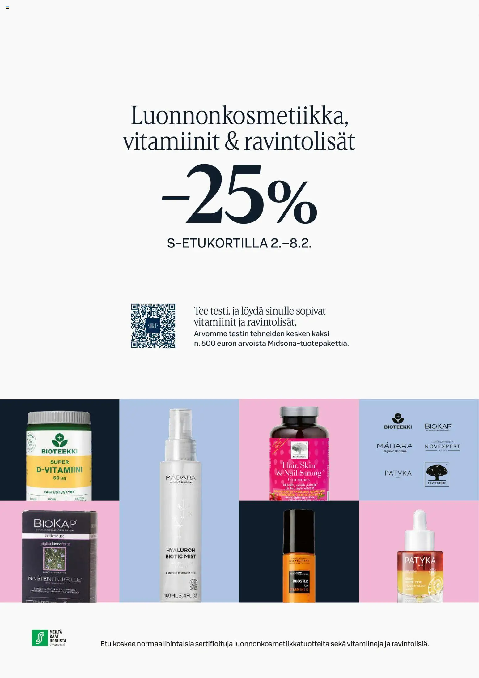 Sokos tarjoukset – voimassa 26.01.2026 alkaen | Sivu: 6 | Tuotteet: Vitamiinit, Tee