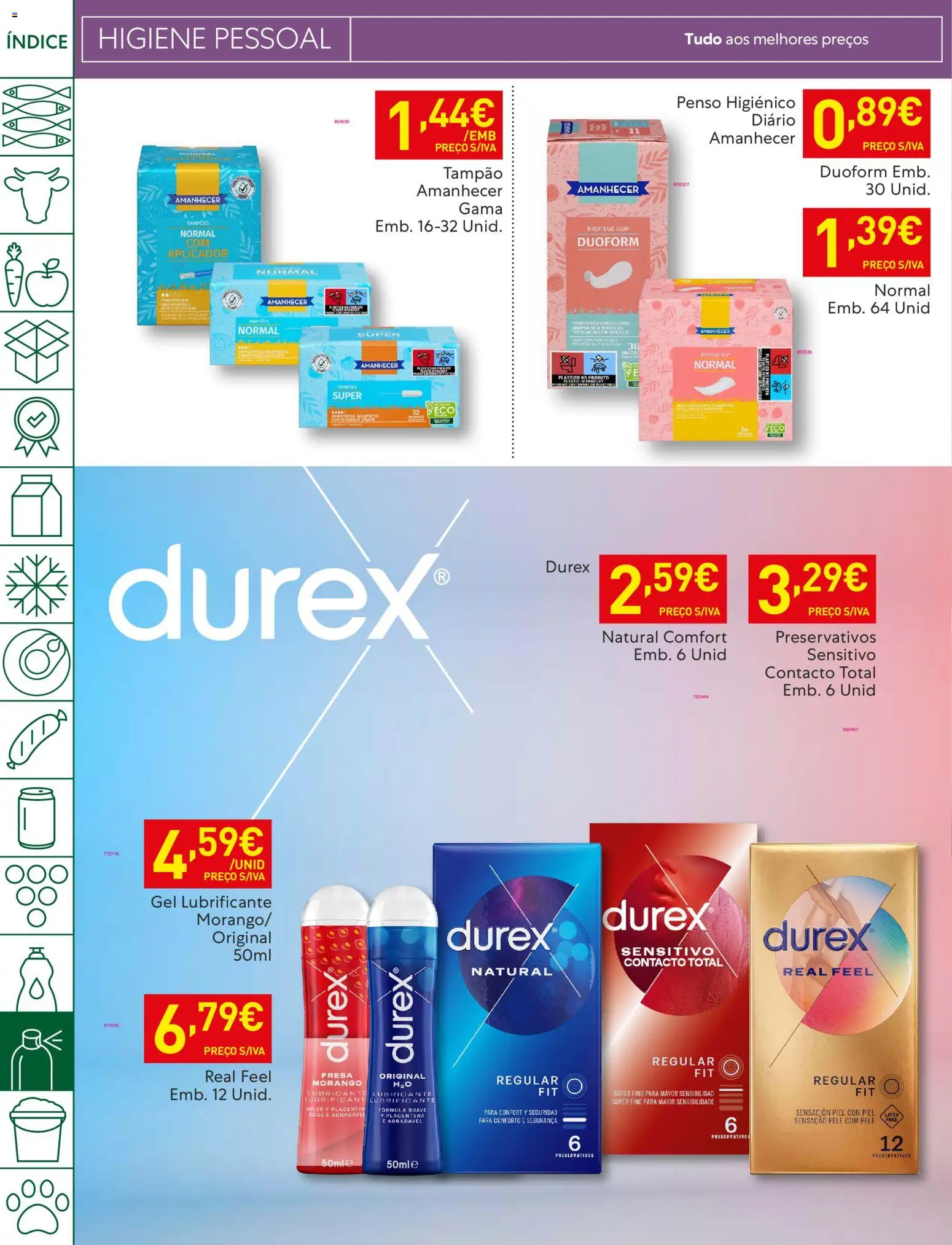 Recheio folheto │ válido de 13.01.2026 | Página: 42 | Produtos: Roupa interior, Preservativos