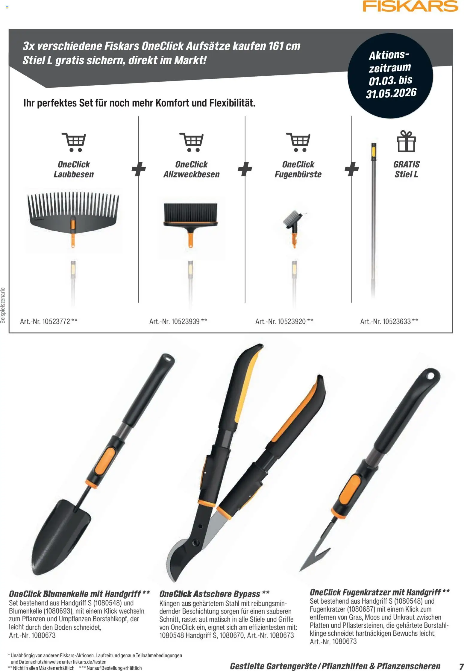 Toom Baumarkt Gartenpflege & Teich 2026 – gültig ab 20.02.2026 | Seite: 7