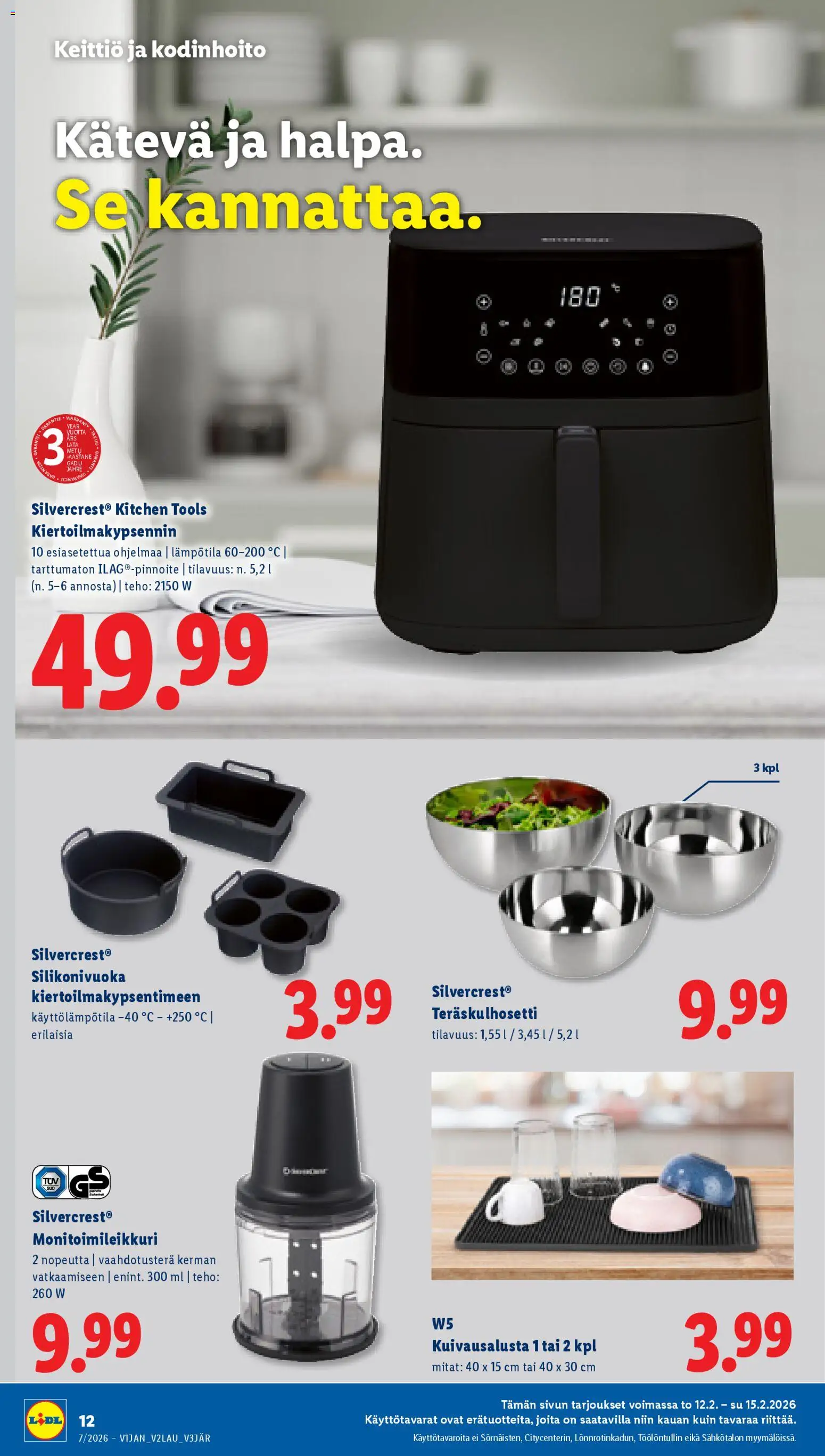 Lidl tarjoukset - Tampere – voimassa 12.02.2026 alkaen | Sivu: 14