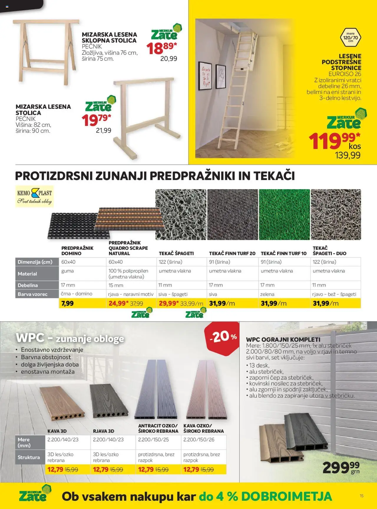 Novi Merkur katalog ponudbe – veljaven od 01.10.2025 | Stran: 43 | Izdelki: Tekač, Predpraznik, Kava, Spageti