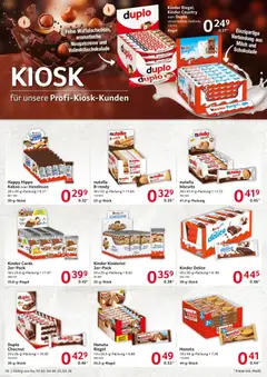 Selgros Prospekt 	 ab 19.02.2026 gültig | Seite: 16 | Produkte: Schokolade, Nutella, Duplo riegel, Kinder country