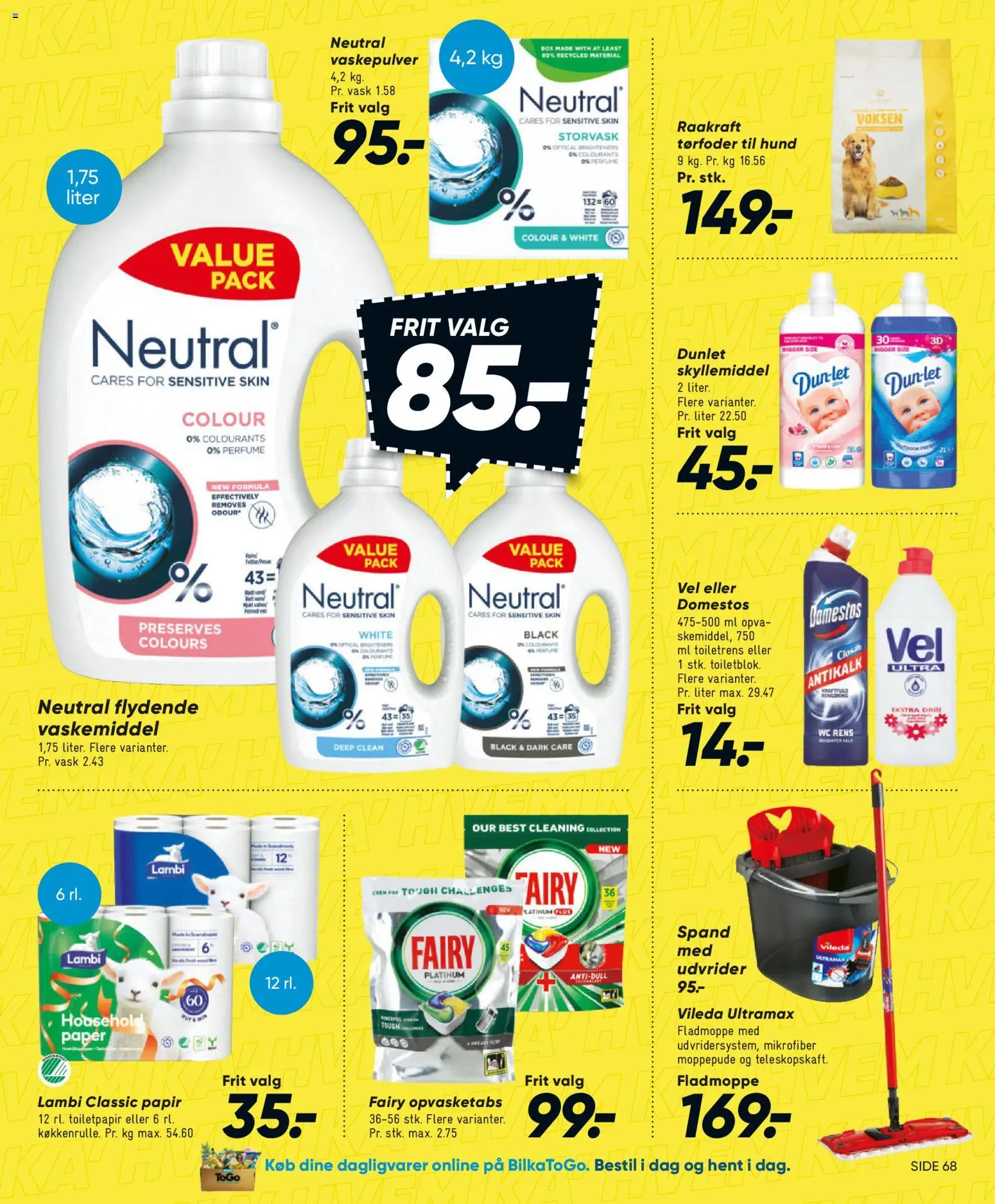 Bilka tilbudsavis – gyldig fra 25.12.2025 | Side: 30 | Produkter: Vaskepulver, Skyllemiddel