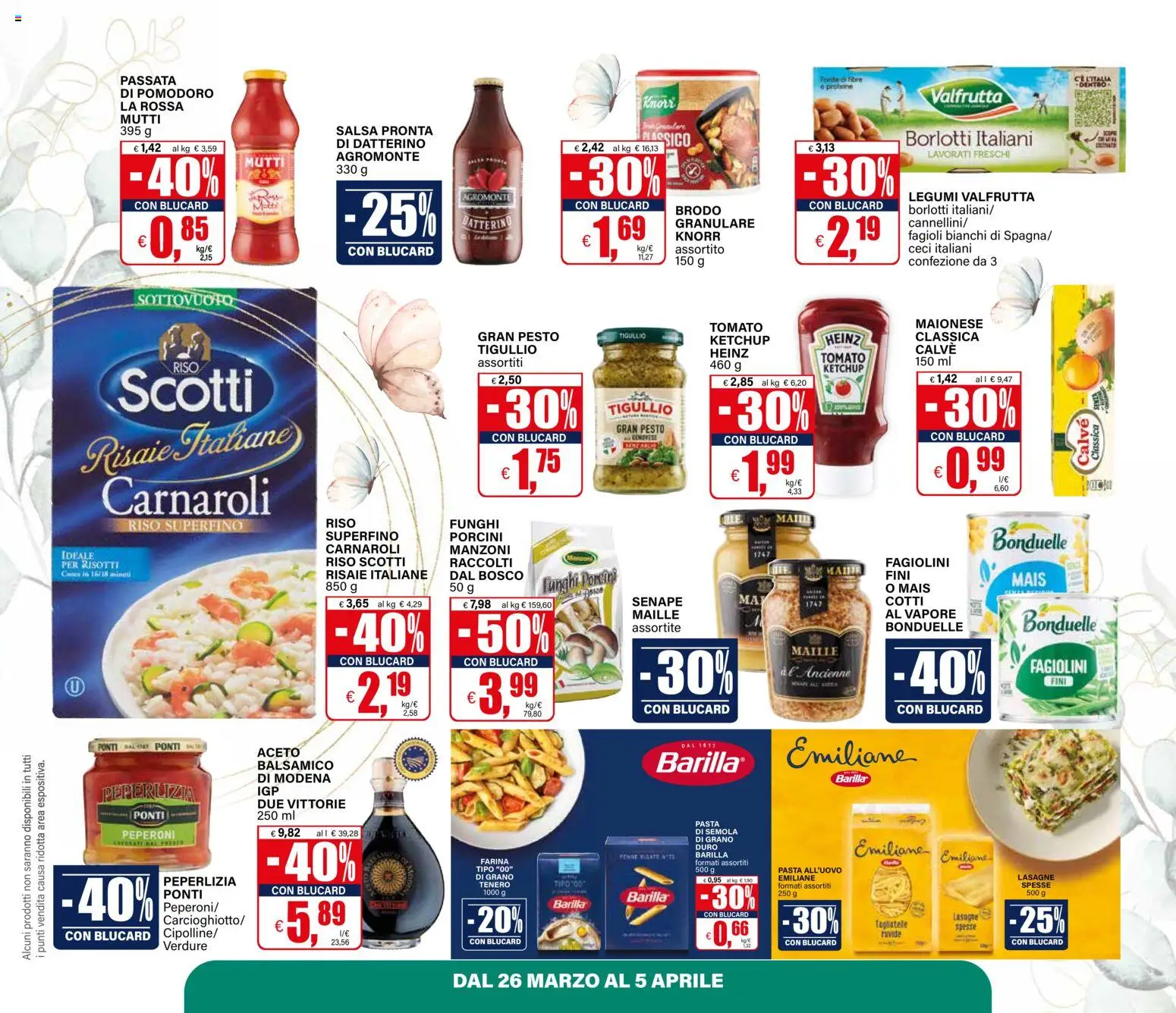 Volantino Il Gigante del 26.03.2026 | Pagina: 14 | Prodotti: Riso, Fagioli, Pesto, Mutti