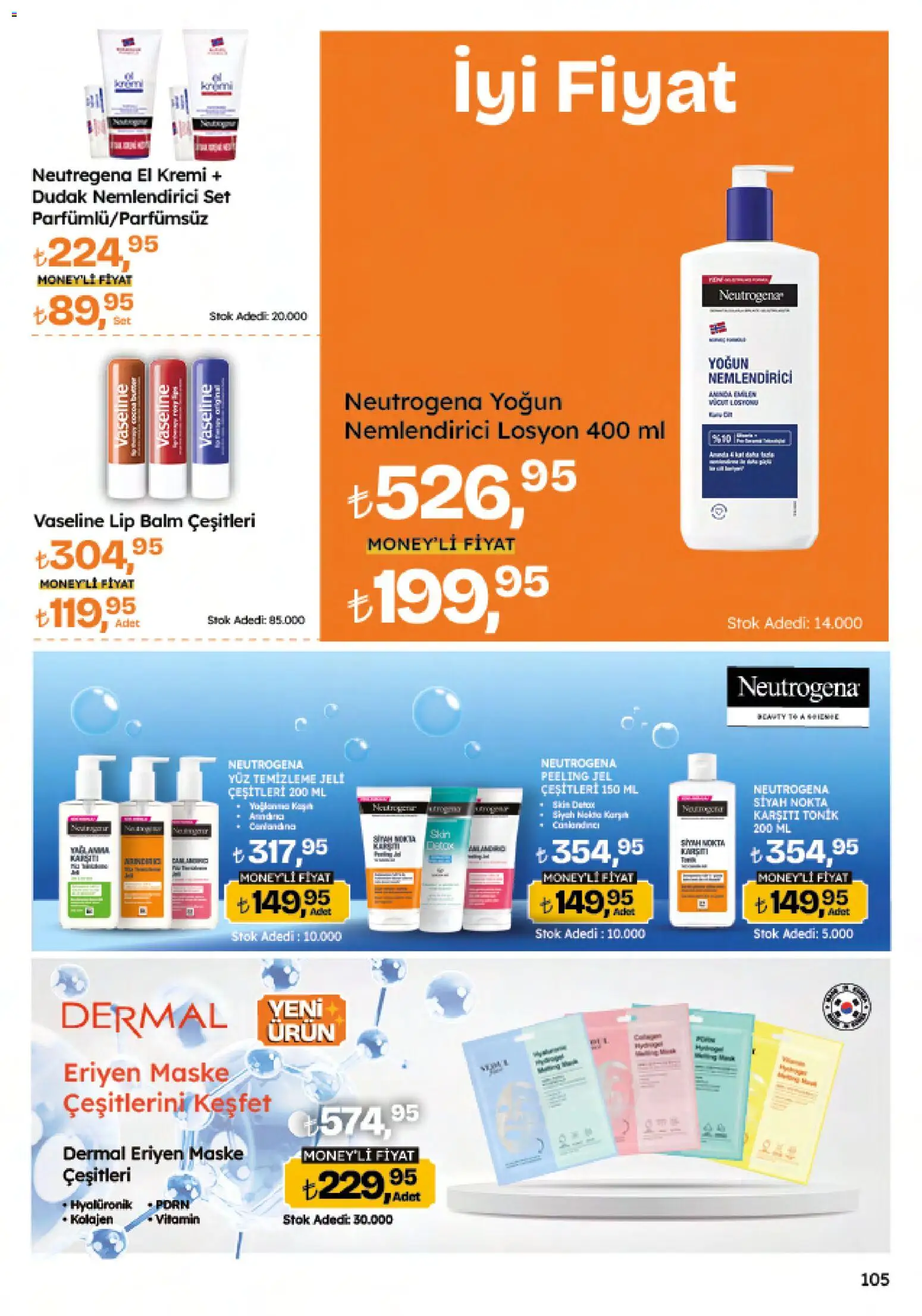 Migros Katalog - 5M Migroskop Dijital - 12.03.2026 tarihinden itibaren geçerlidir | Sayfa: 105 | Ürünler: Maske, Peeling, El kremi