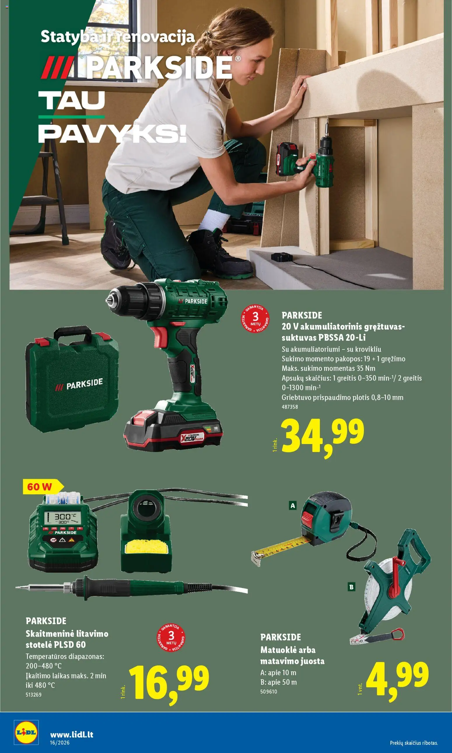 LIDL akcijos nuo 13.04.2026 | Puslapis: 16