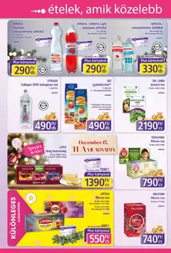 Plus Market Akciós újság - amely érvényes a következő dátumtól: 04.12.2025 | Oldal: 10 | Termékek: Őszibarack, Szilva, Ginkgo biloba, Narancs