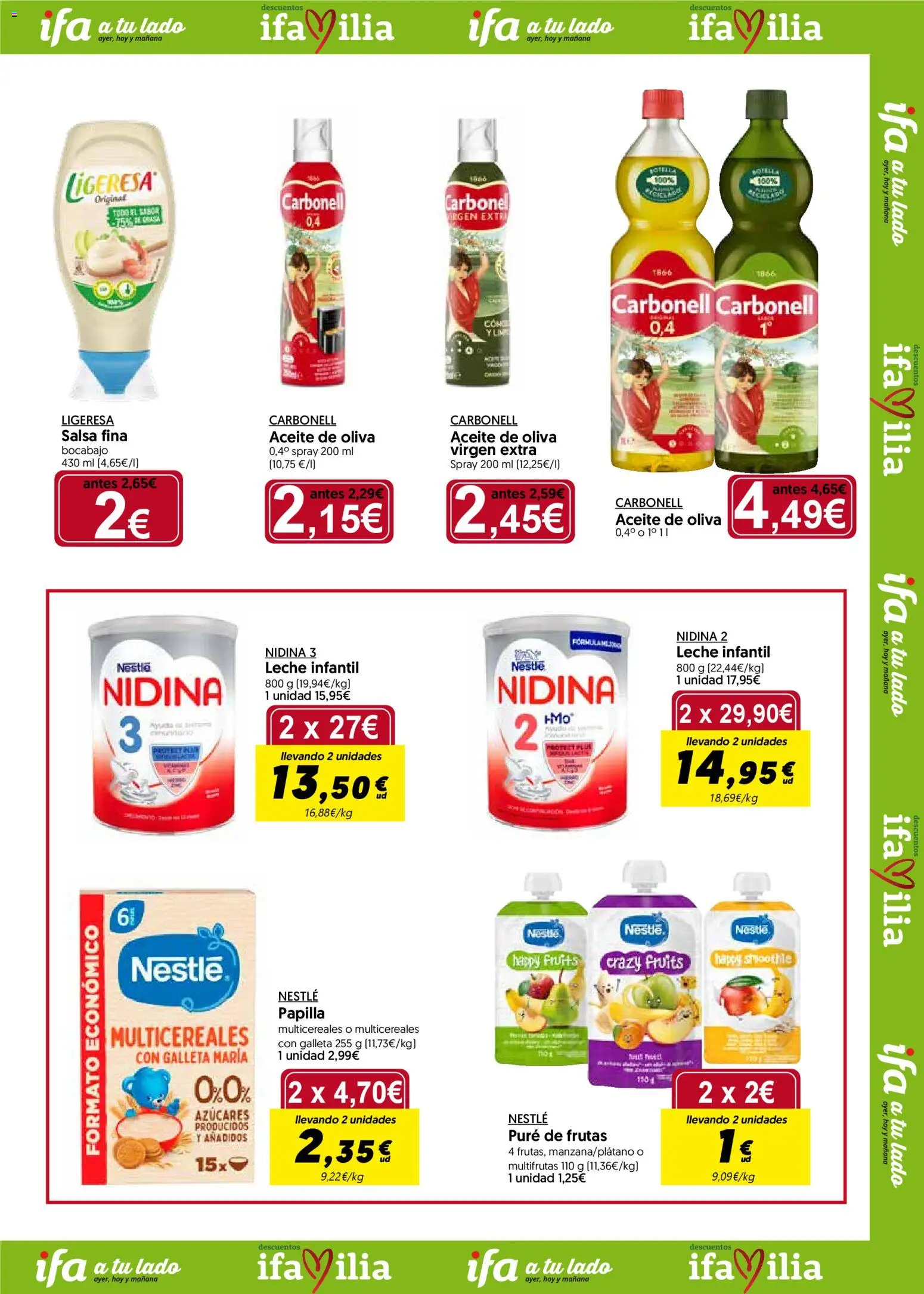 Hiper Usera folleto │ válido desde el 30.03.2026 | Página: 3 | Productos: Leche, Aceite, Aceite de oliva