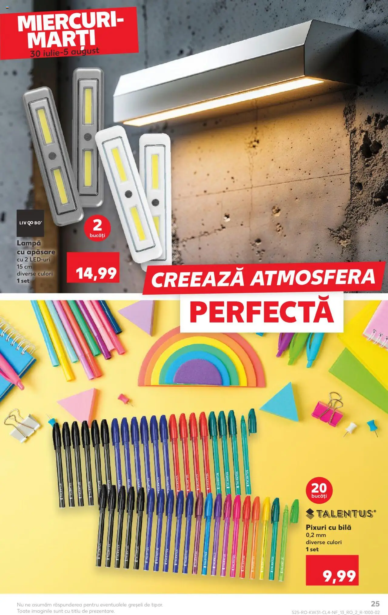 Catalog Kaufland - București – valabil de la 30.07.2025 | Pagină: 25 | Produse: Babak, Lampă