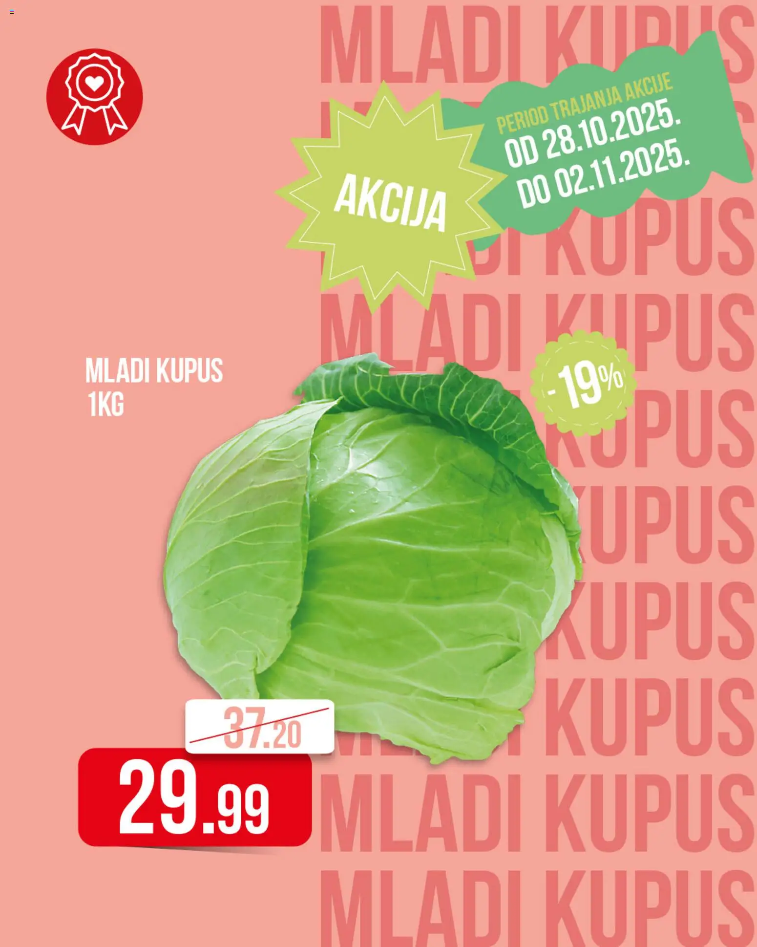 Metalac Proleter katalog - važi od 28.10.2025 | Strana: 2 | Proizvode: Kupus