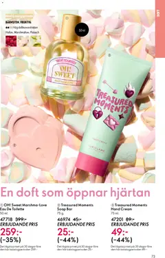 OH! Sweet Marshma-Love Eau De Toilette, 50 ml Eau De Toilette - Förhandsvisning av reklamblad från butik Oriflame aktuell från 18.02.2026 | Sida: 73 | Produkter: Doft, Eau de toilette