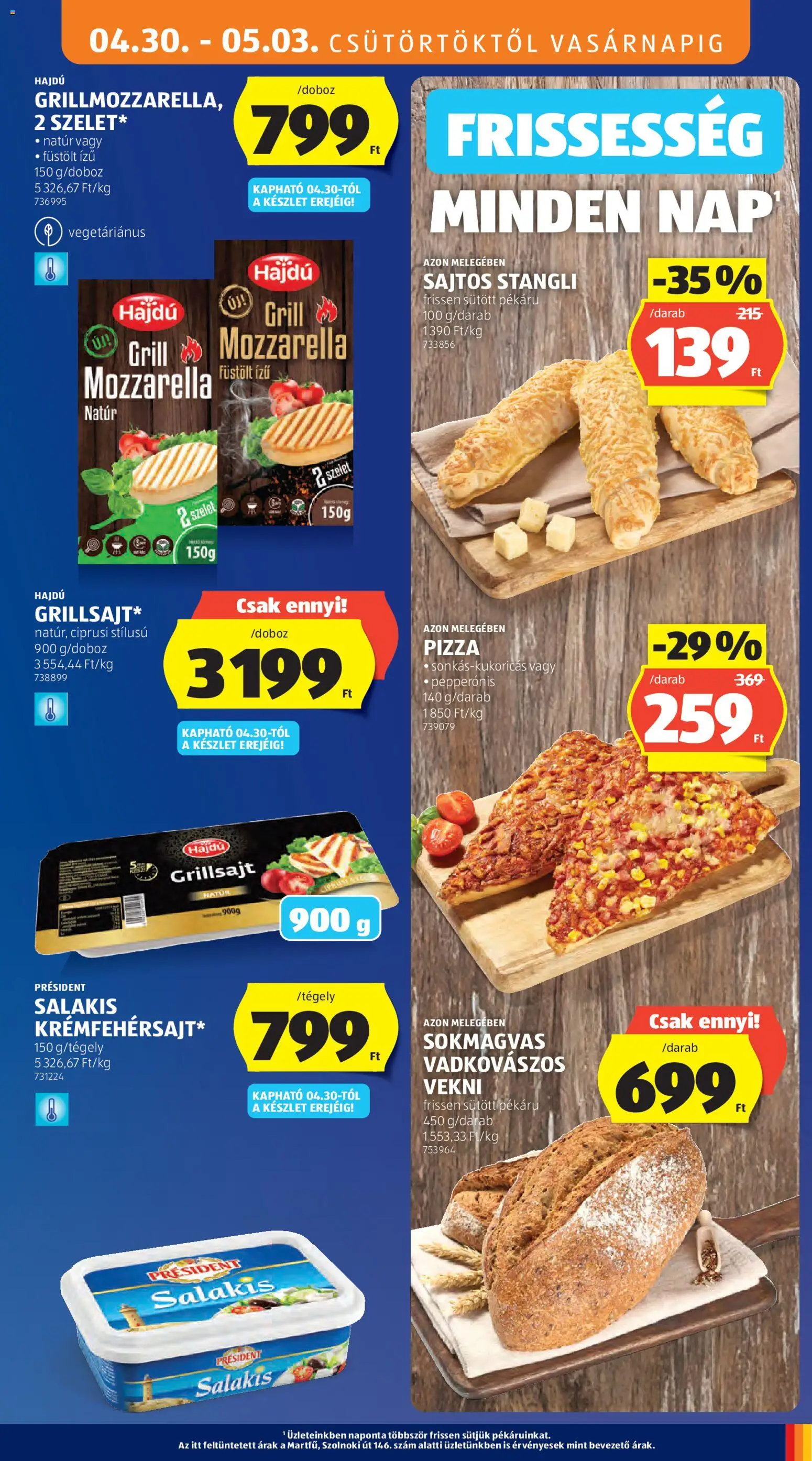 Aldi akciós ujság - amely érvényes a következő dátumtól: 30.04.2026 | Oldal: 11