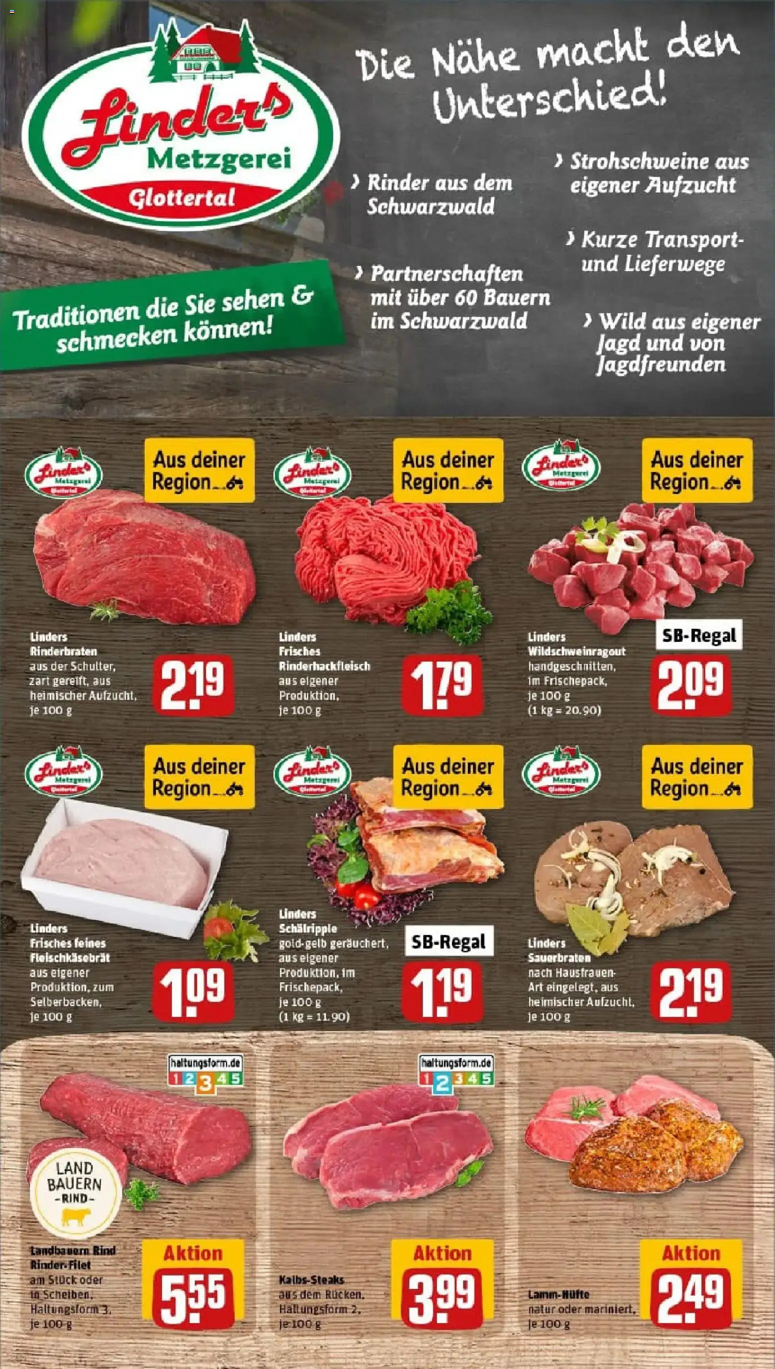 Rewe prospekt Glottertal	 – gültig ab 18.01.2026 | Seite: 10 | Produkte: Rinderbraten, Rinderfilet
