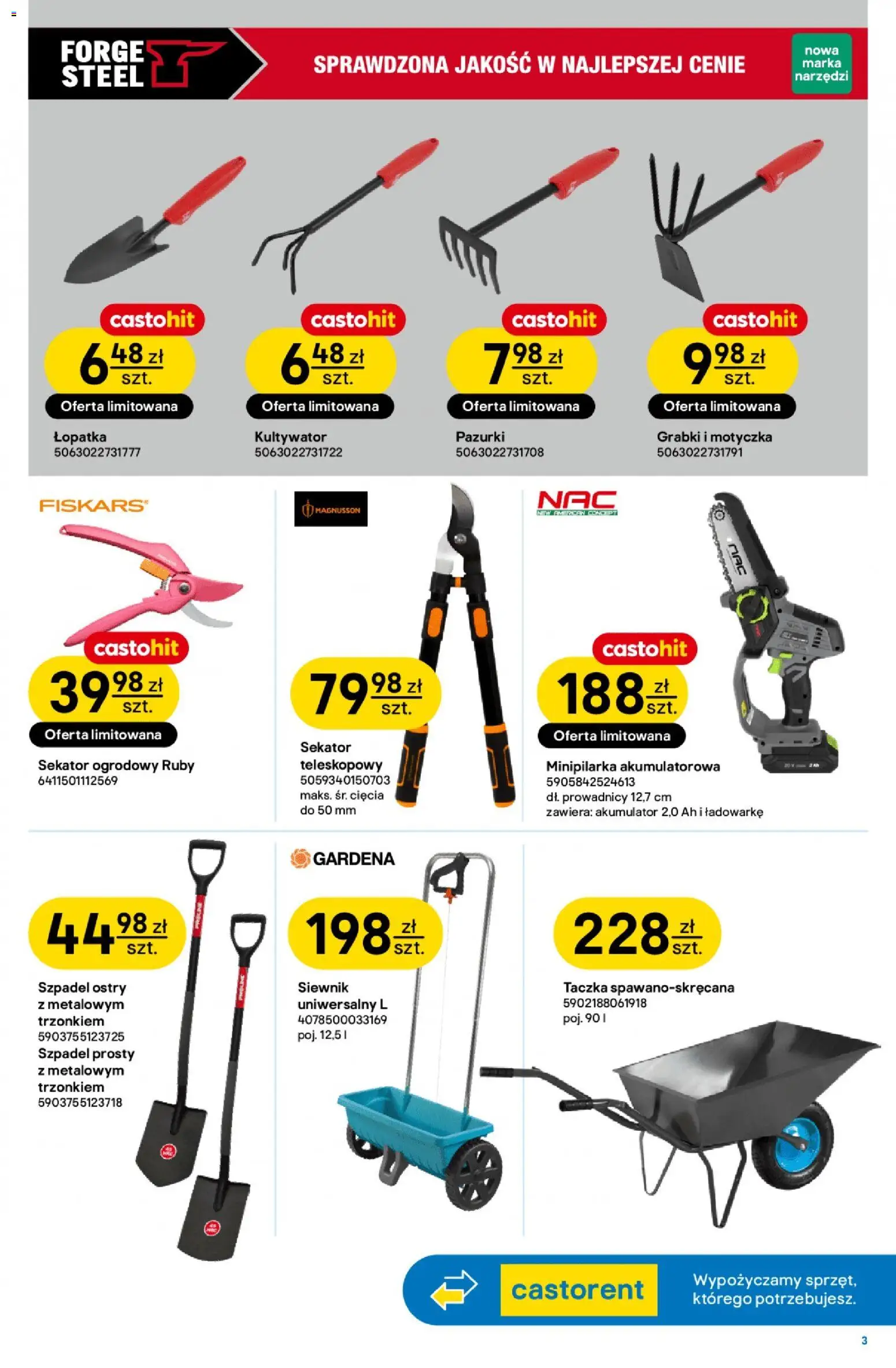 Castorama gazetka od 18.03.2026 | Strona: 4 | Produkty: Sekator