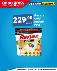 12.12.2025 tarihinden itibaren geçerli olan Anpa Gross kataloğu önizlemesi | Sayfa: 7 | Ürünler: Yağ, Bulaşık makinesi