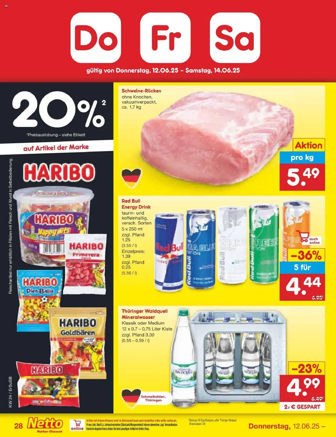 Netto Marken-Discount prospekt Erfurt	 - gültig ab dem 10.06.2025 | Seite: 46