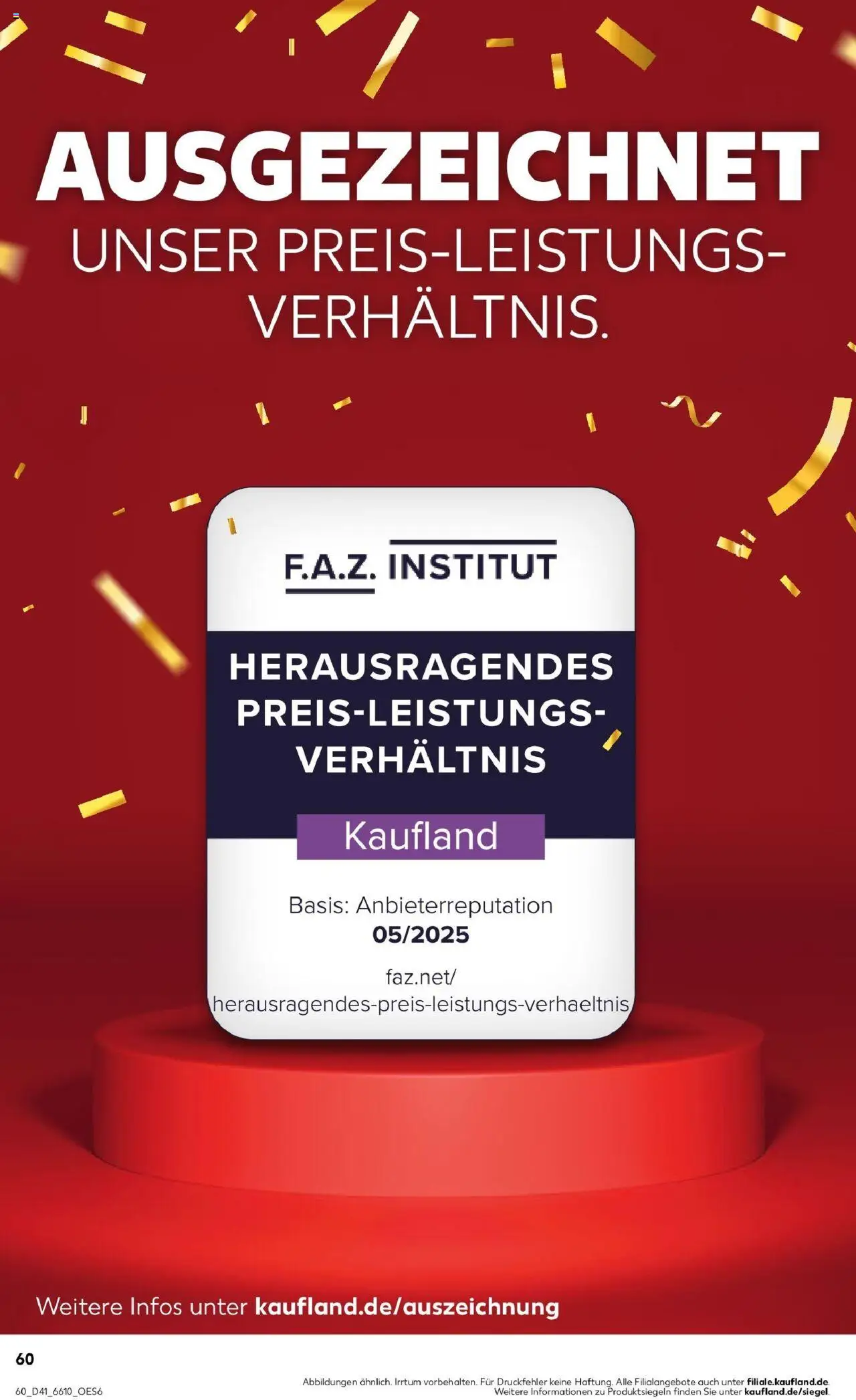 Kaufland prospekt Emmerich Am Rhein	 – gültig ab 09.10.2025 | Seite: 60