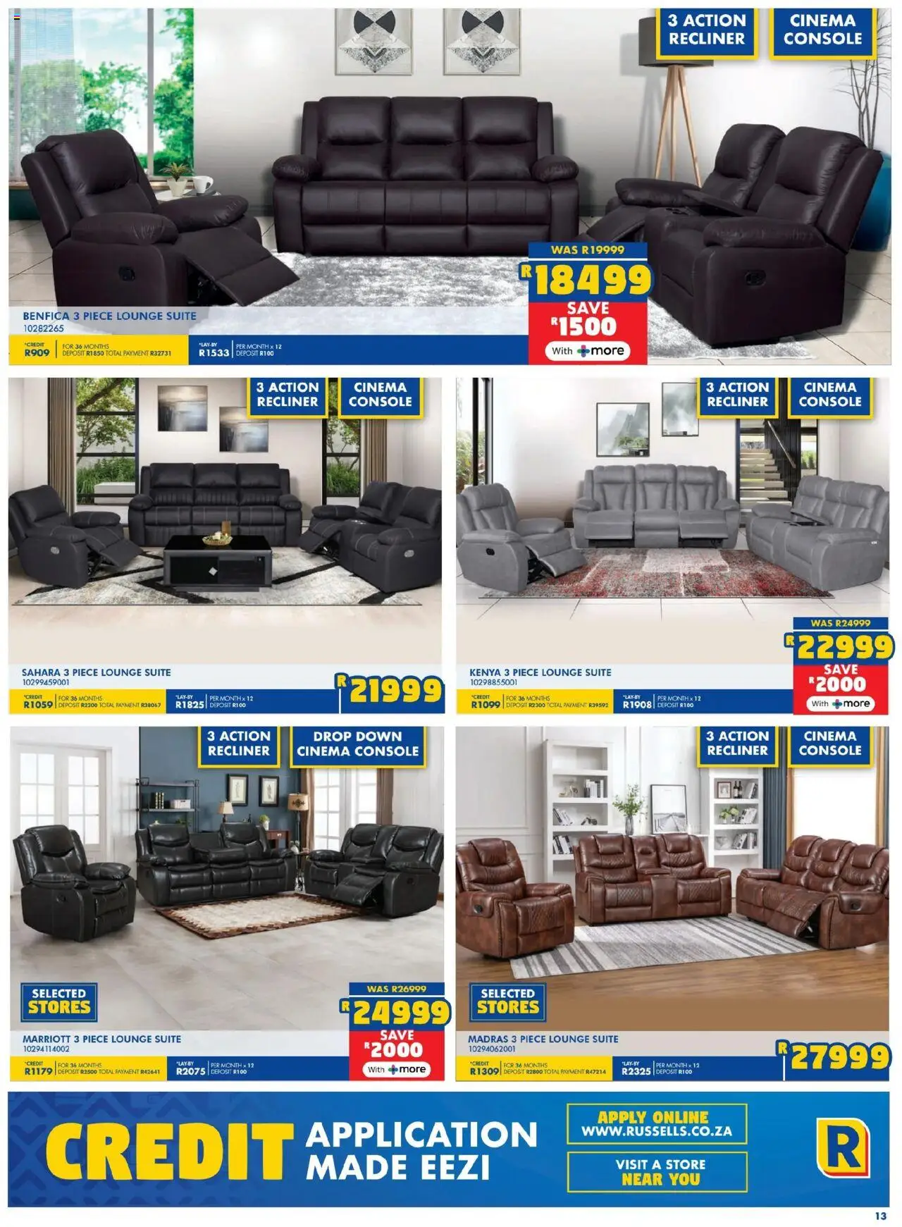 Russells Specials │ valid from 19.06.2025 | Page: 13 | Products: Lounge suite