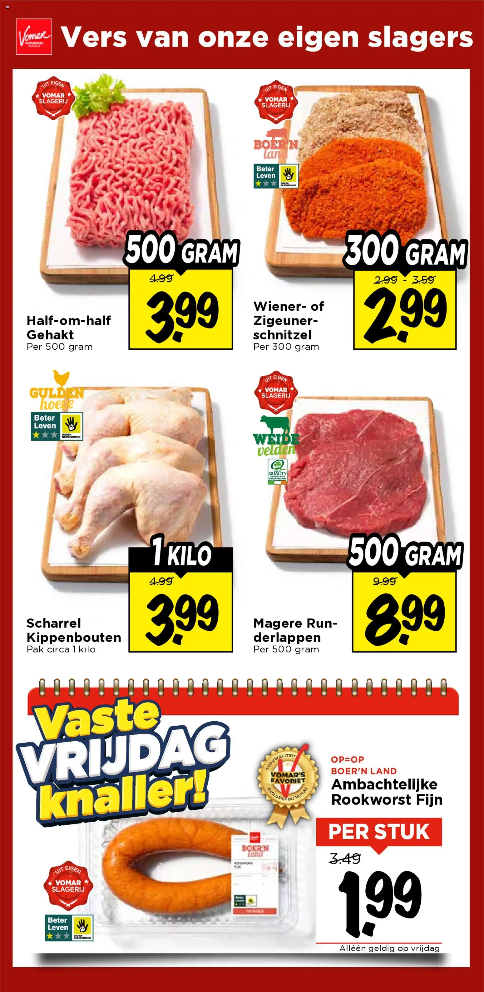 {H1} | Pagina: 18 | Producten: Gehakt, Schnitzel