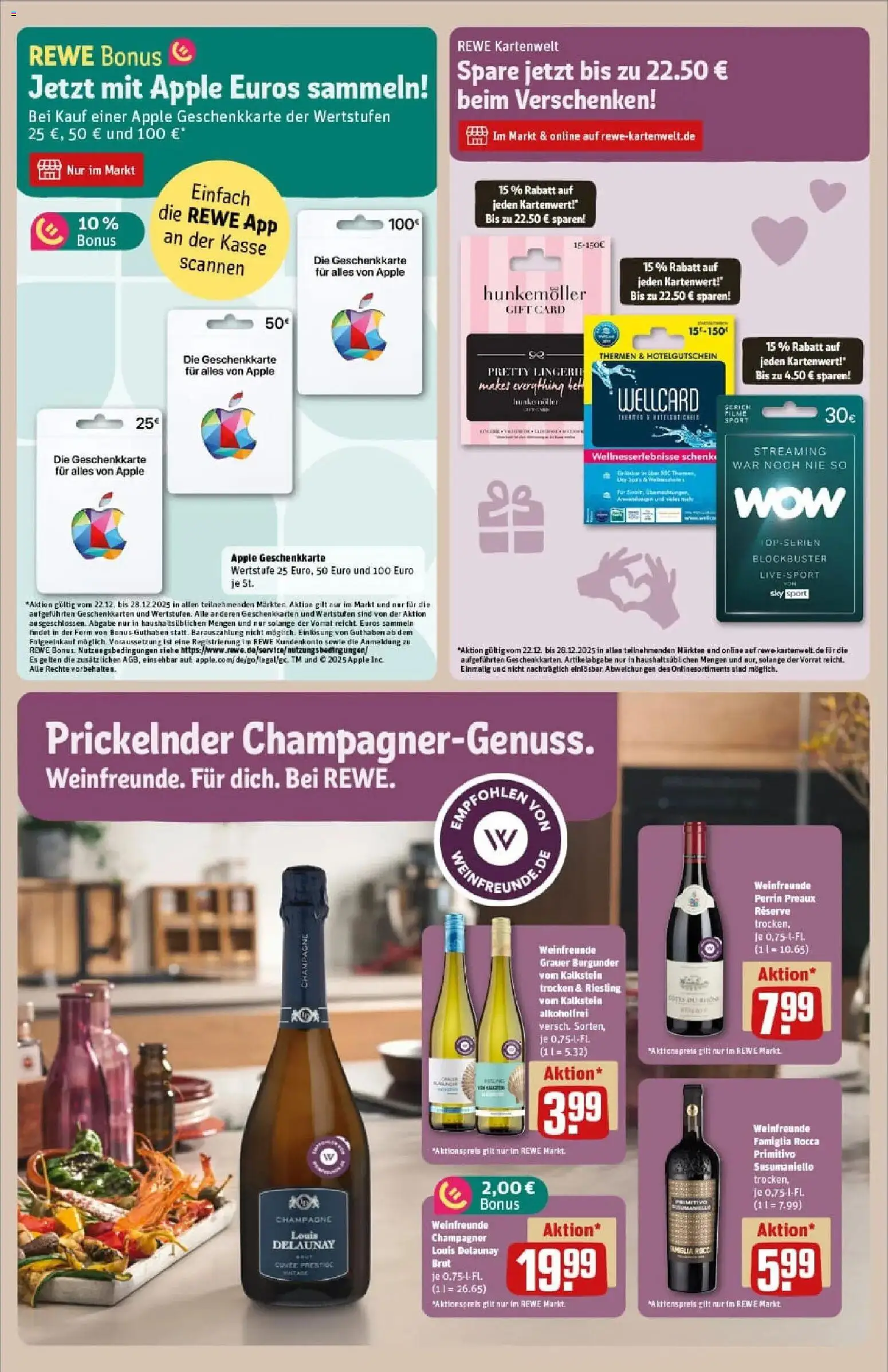 Rewe prospekt Bad Zwischenahn	 – gültig ab 22.12.2025 | Seite: 21 | Produkte: Apple
