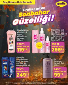 14.10.2025 tarihinden itibaren geçerli olan Gratis kataloğu önizlemesi | Sayfa: 8 | Ürünler: Şampuan, Karanfil