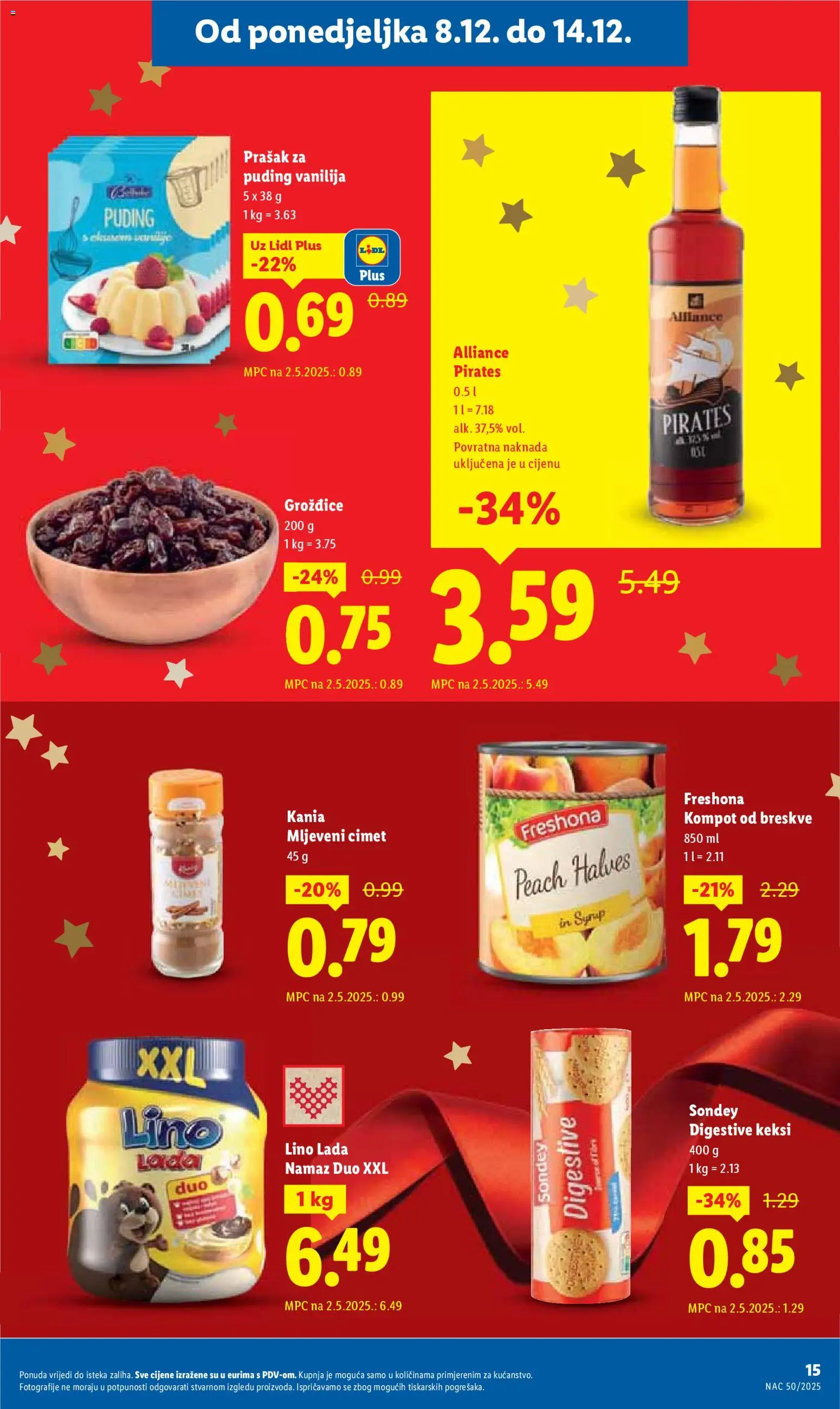 Lidl katalog | vrijedi od 08.12.2025 | Stranica: 15