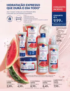 Pré-visualização Loção Corporal em Gel, Daily Hydration Body Lotion Gel Watermelon válido de 01.03.2026 | Página: 165 | Produtos: Creme para mãos, Creme