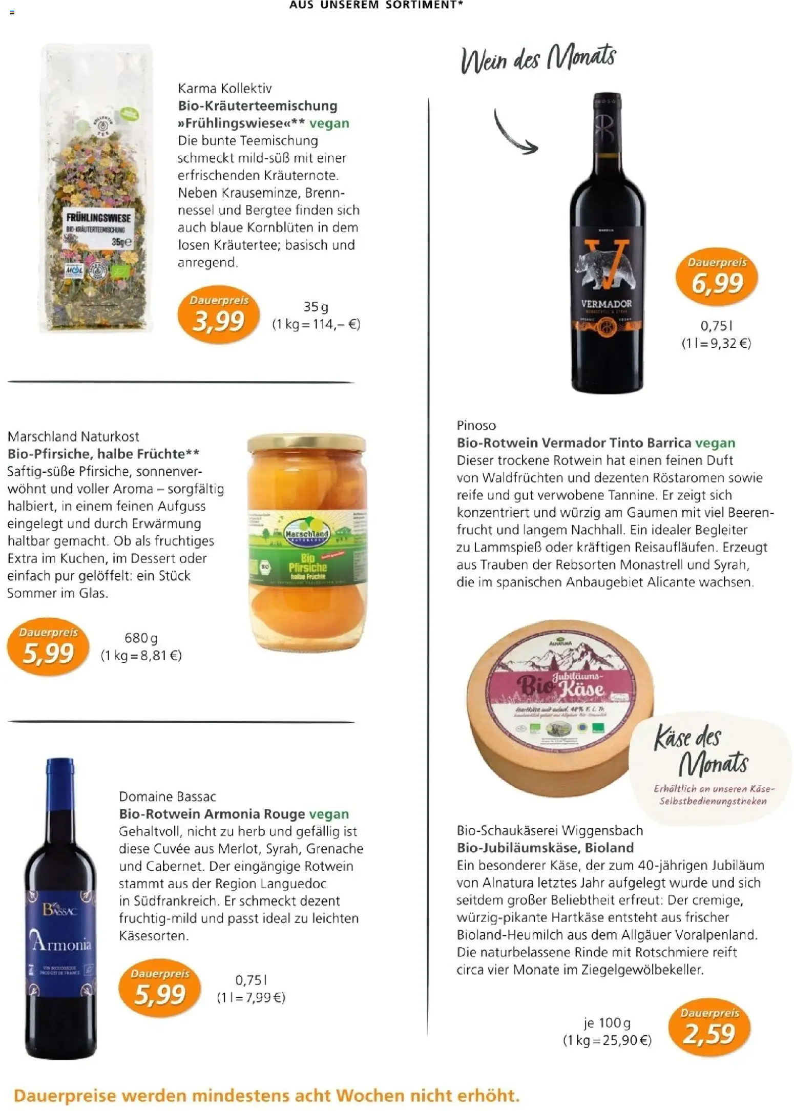 Alnatura Prospekt – gültig ab 01.11.2025 | Seite: 43 | Produkte: Käse, Trauben, Rotwein, Rouge