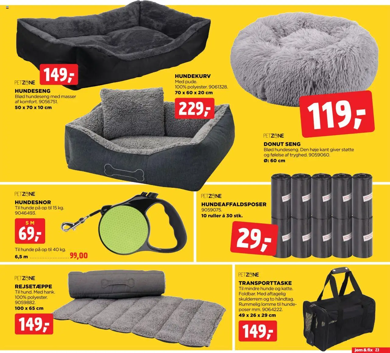 Jem & fix tilbudsavis – gyldig fra 05.10.2025 | Side: 23 | Produkter: Seng