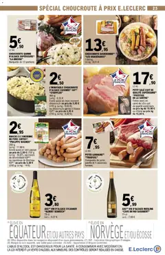 E.Leclerc - Prévisualisation de AOC(9) VIN D'ALSACE SYLVANER "ALBERT SCHOECH", 75 cl. valide à partir de 02.12.2025 | Page: 25