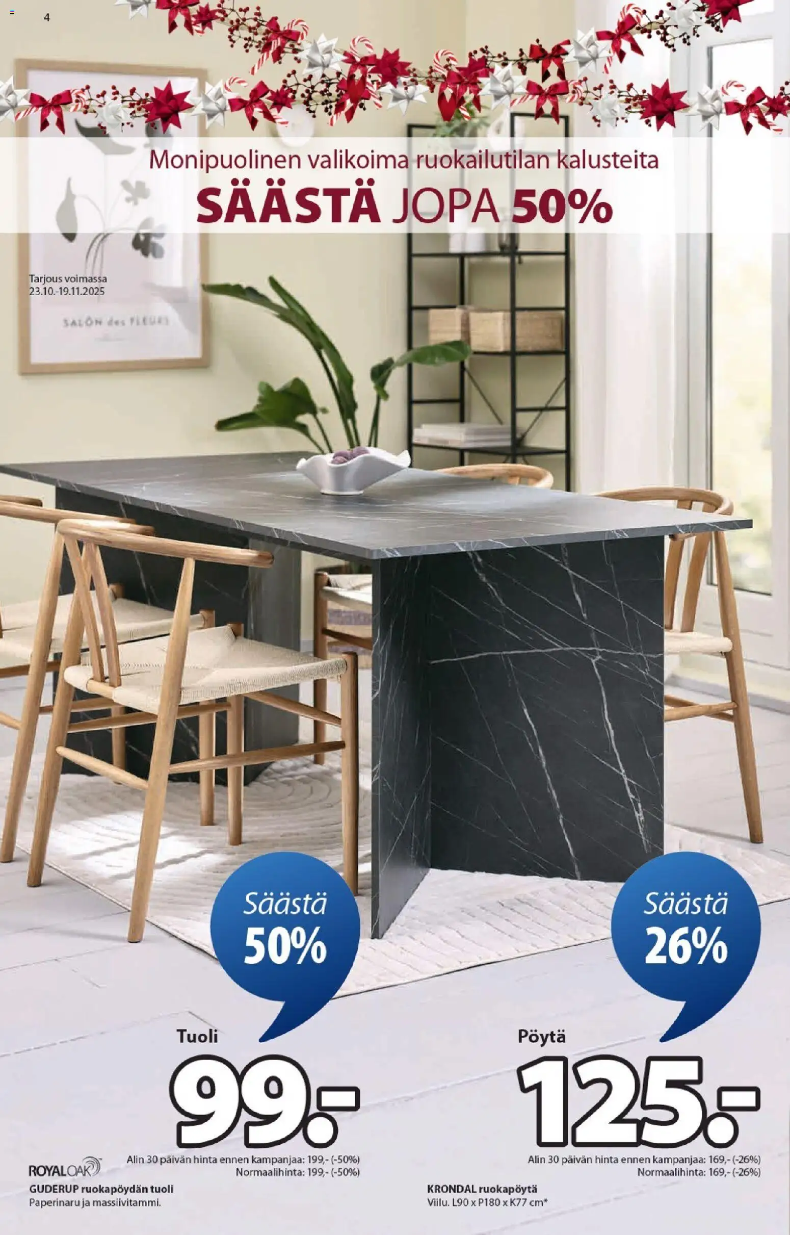 JYSK tarjoukset – voimassa 06.11.2025 alkaen | Sivu: 4