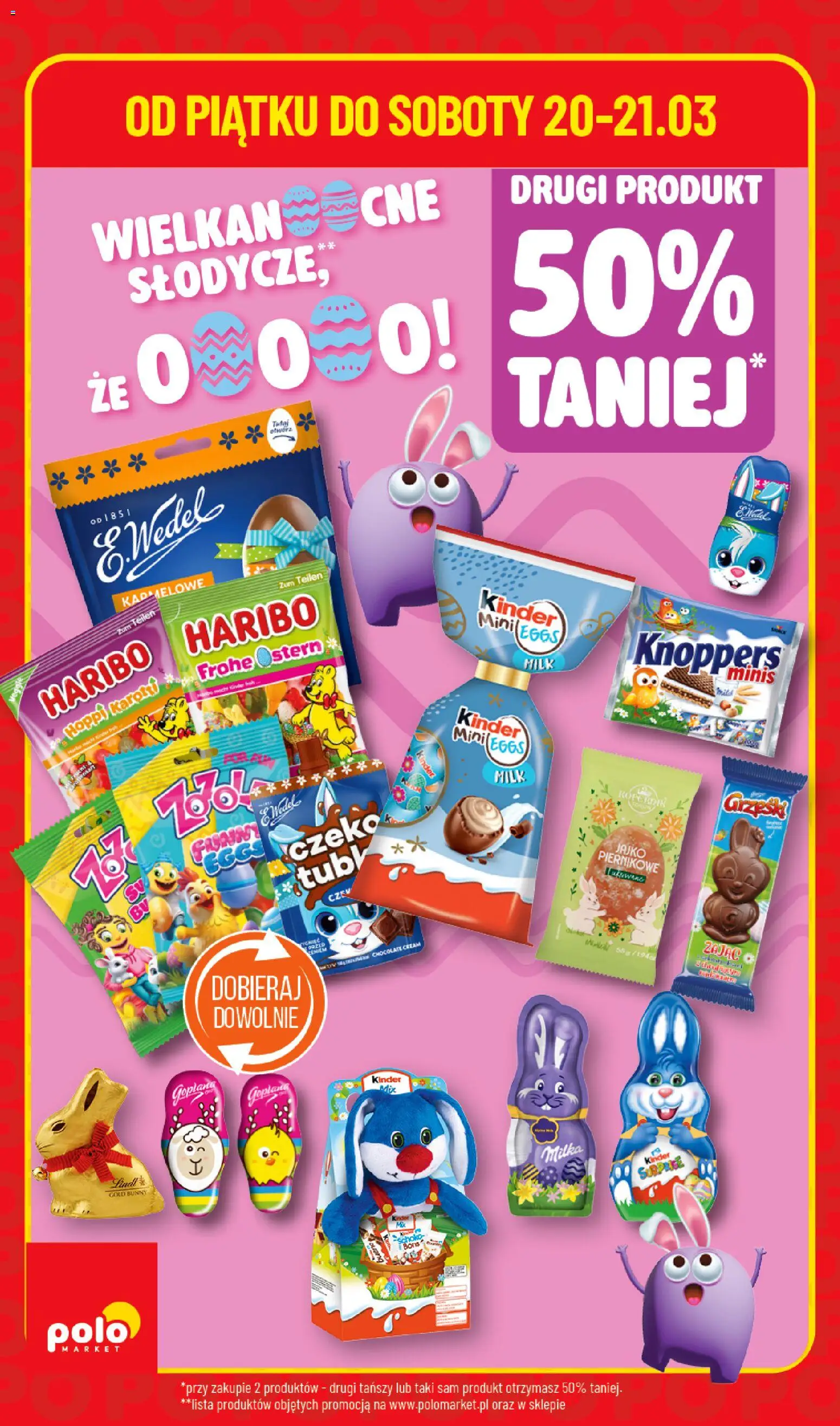 POLOmarket gazetka - Super Hity od 20.03.2026 | Strona: 6 | Produkty: Knoppers, Milka