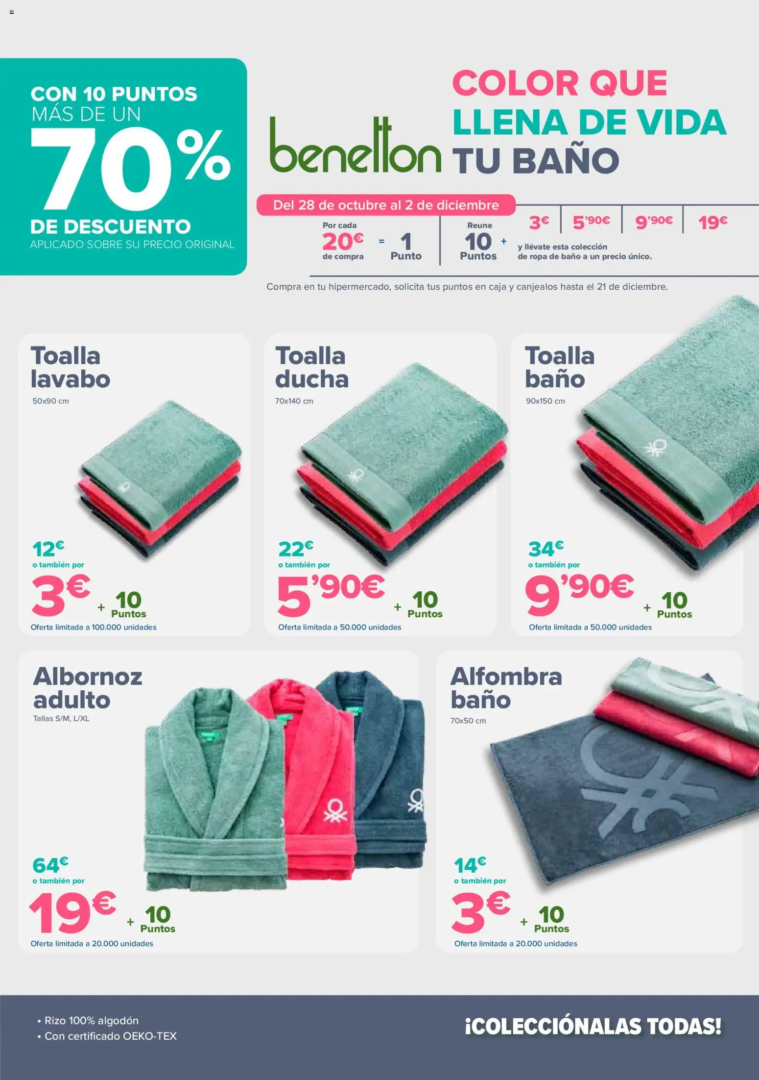 Carrefour folleto │ válido desde el 14.11.2025 | Página: 70 | Productos: Ropa, Baño, Ducha, Alfombra