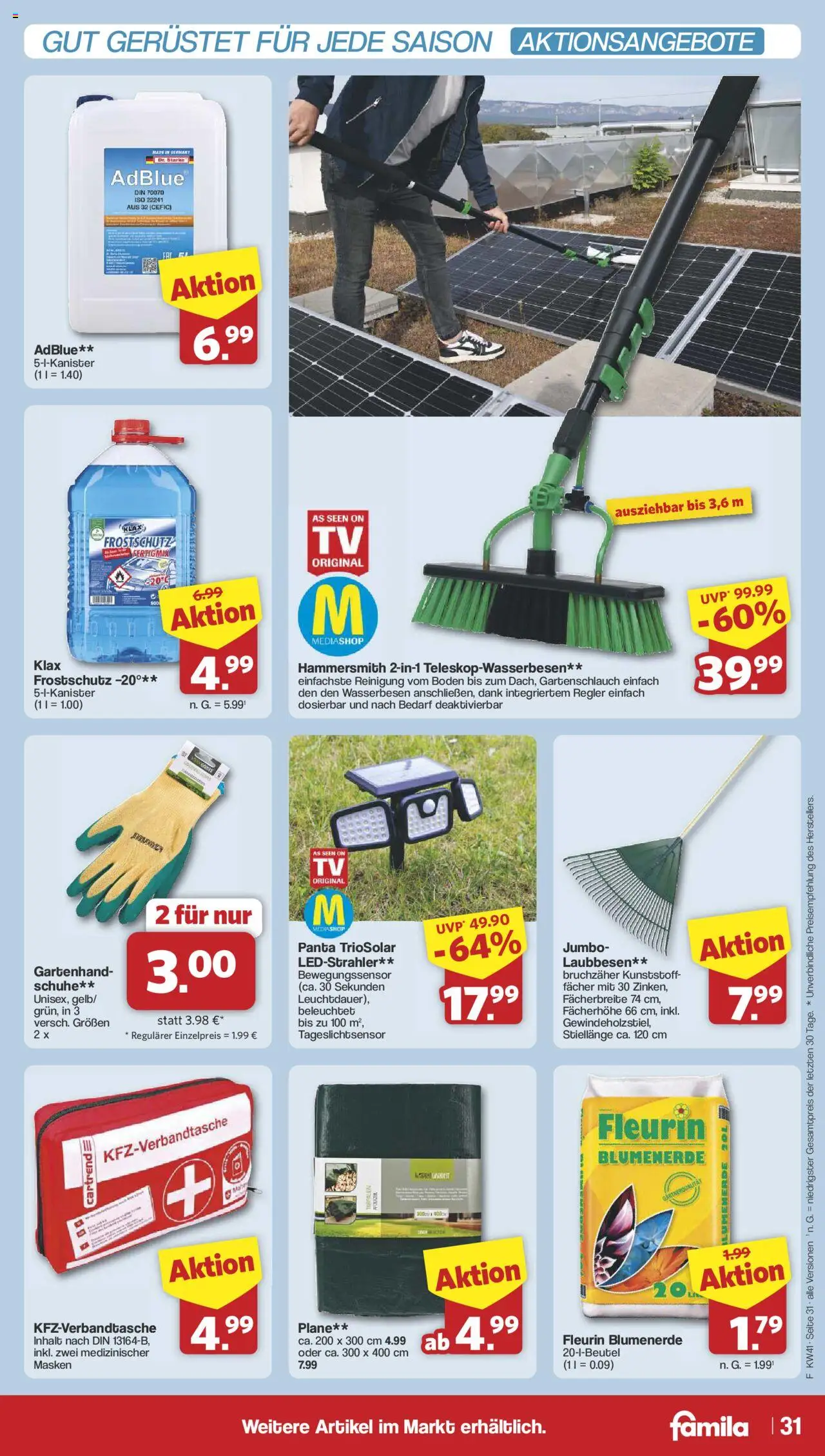 Famila Nordwest Prospekt 	 – gültig ab 06.10.2025 | Seite: 34 | Produkte: Blumenerde
