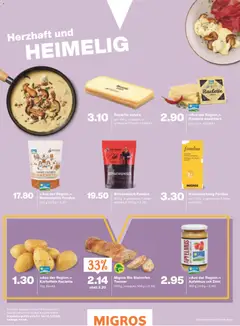 Migros - Magazin ab 05.01.2026 gültig | Seite: 40 | Produkte: Kartoffeln, Raclette, Fondue, Apple