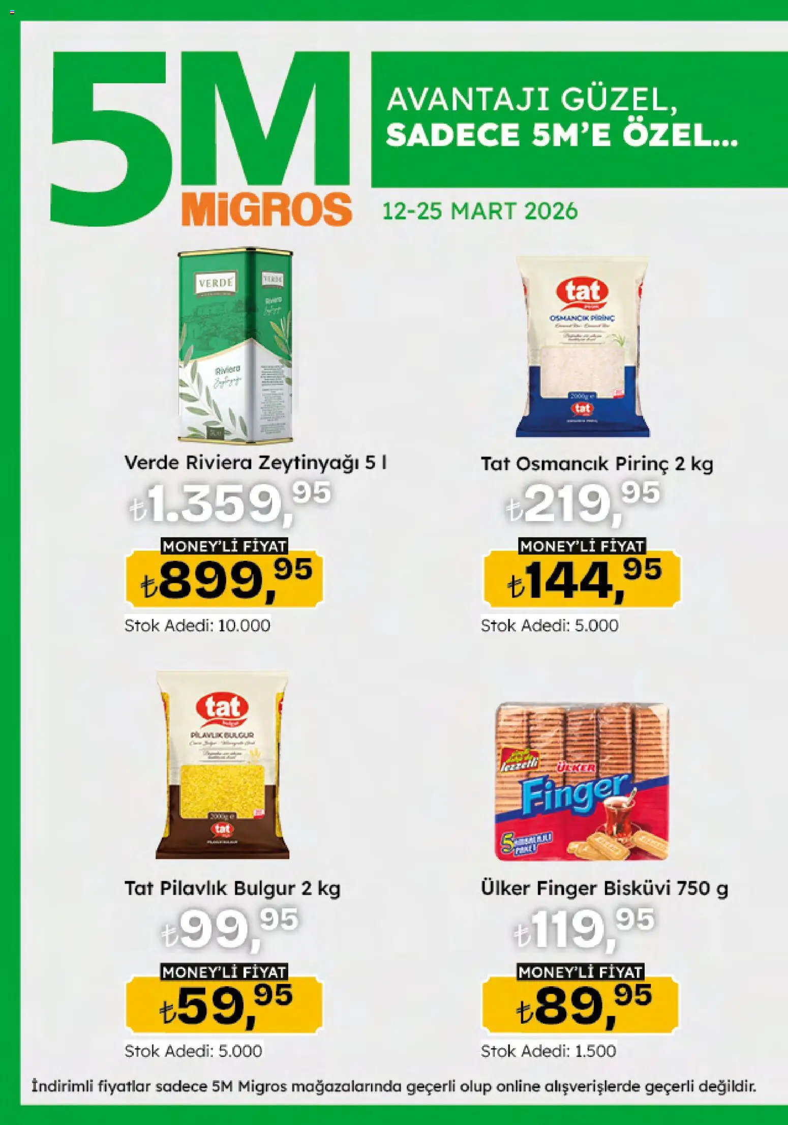Migros Katalog - 5M Migroskop Dijital - 12.03.2026 tarihinden itibaren geçerlidir | Sayfa: 18 | Ürünler: Pirinç, Bisküvi