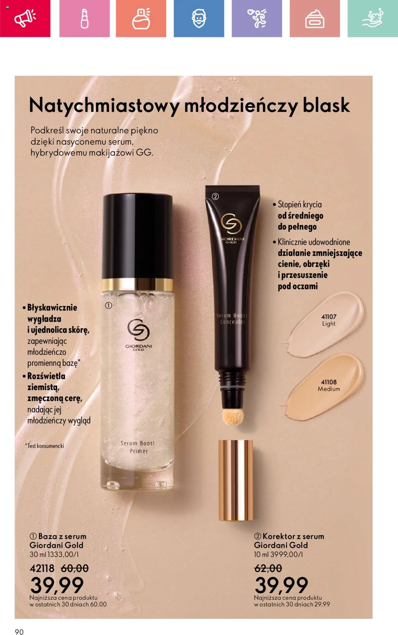 Oriflame Katalog 11 2025 od 27.07.2025 | Strona: 90 | Produkty: Korektor