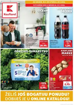 Kaufland - Kaufland katalog do 24.03.2026 - Pregled kataloga iz trgovine Kaufland, vrijedi od 17.03.2026