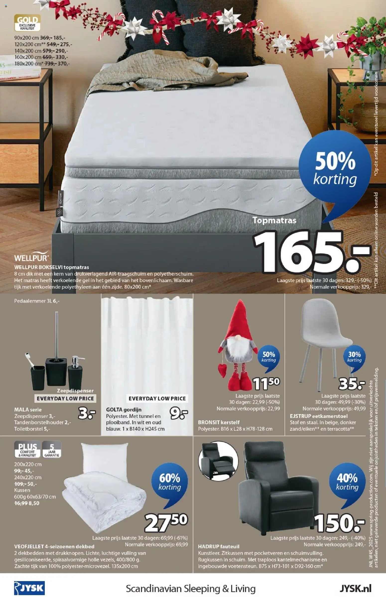 {H1} | Pagina: 16 | Producten: Matras, Fauteuil, Gel, Tandenborstelhouder