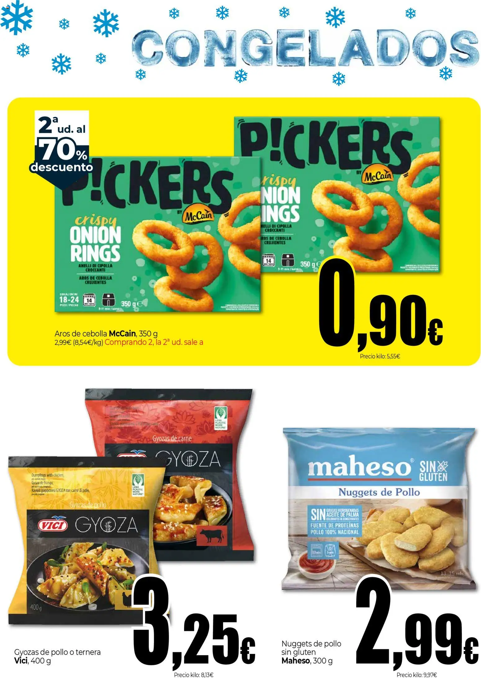 Unide - Especial Congelados │ válido desde el 19.03.2026 | Página: 6 | Productos: Aceite, Παγωμένο τσάι, Nuggets