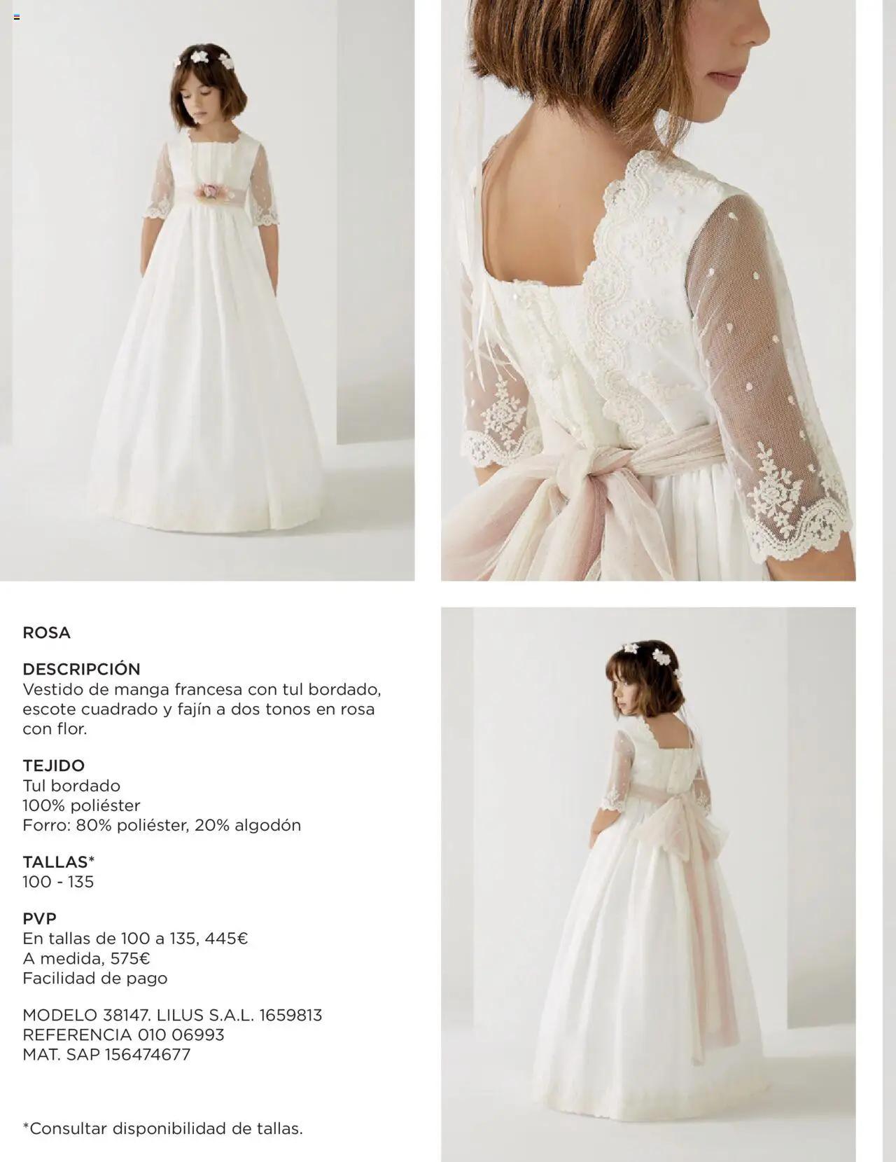 El Corte Inglés Comuniones 2025 │ válido desde el 22.11.2024 | Página: 24