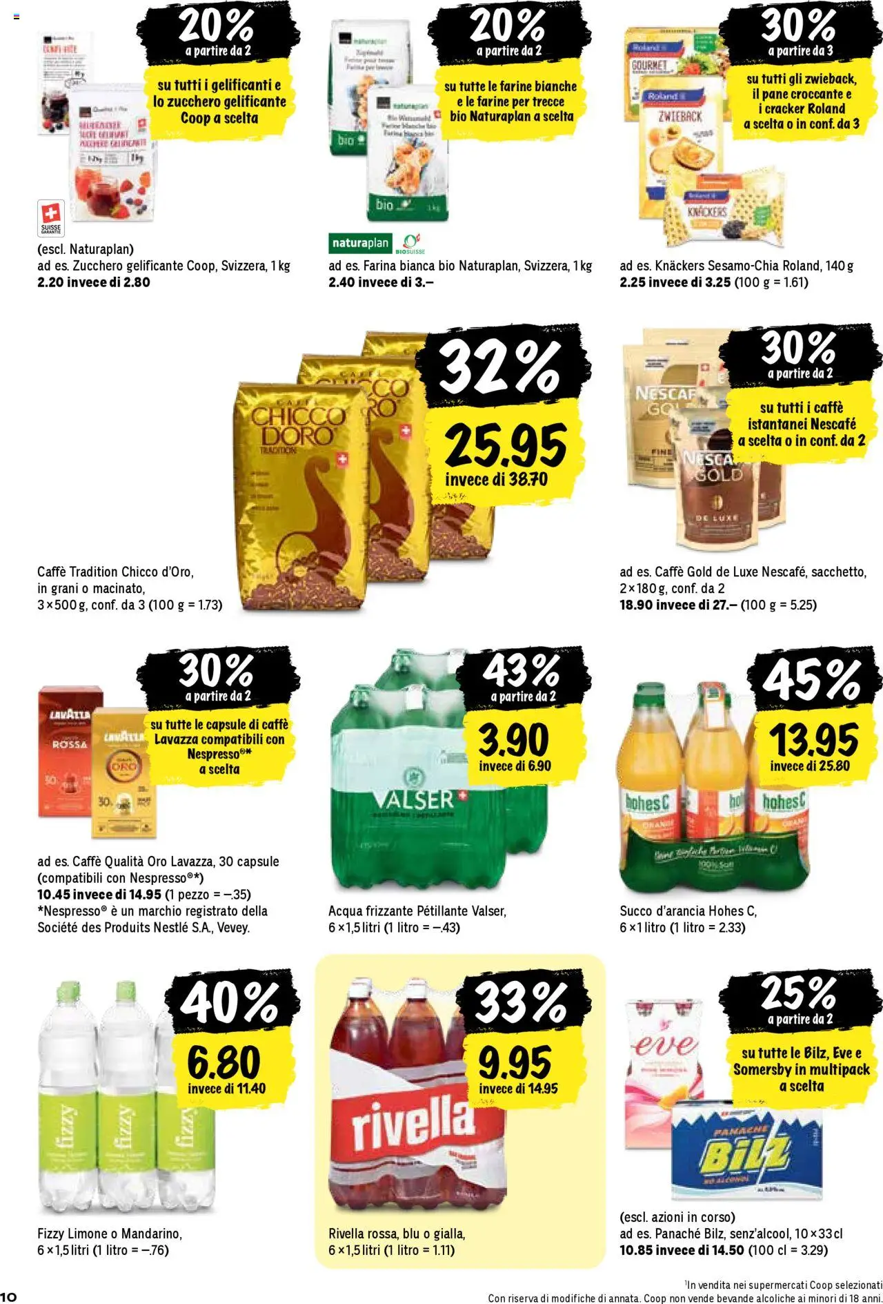 Coop - Una settimana di azioni ab 31.07.2025 | Seite: 10 | Produkte: Pane