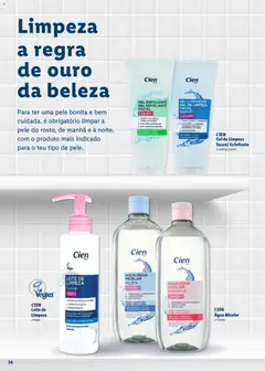 Pré-visualização AGUA/ÁGUA MICELAR Hydro, 3 EN/EM 1, 1. DESMAQUILLA/DESMAQUILH, 2. LIMPIA/LIMPA, 3. REVITALIZA, Rostro, labios y ojos Rosto, lábios e olhos, PIEL NORMAL Y MIXTA PELE NORMAL E MISTA, Testado dermatológicamente Dermatologicamente comprovado válido de 16.03.2026 | Página: 36 | Produtos: Maquilhagem, Leite, Óleo, Gel de limpeza