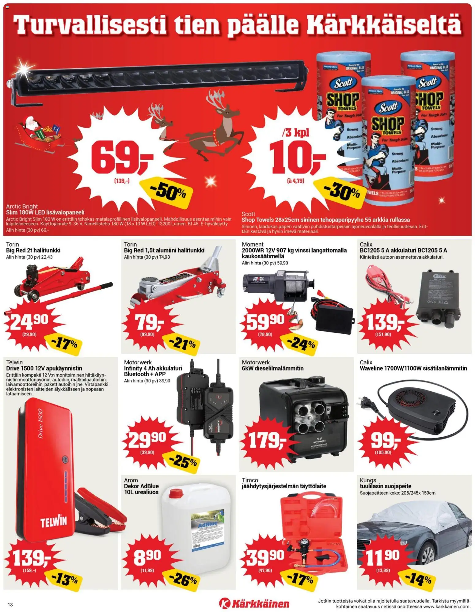 Kärkkäinen tarjoukset – voimassa 05.11.2025 alkaen | Sivu: 18 | Tuotteet: Paperi
