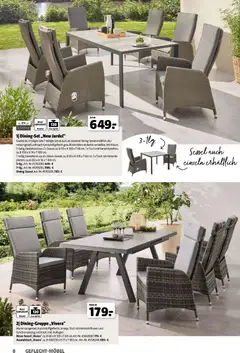 Hagebau Gartenjahr ab 13.03.2026 gültig | Seite: 8 | Produkte: Sessel, Tisch