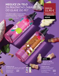 Avon katalog akcije – veljaven od 01.12.2025 | Stran: 123 | Izdelki: Limeta, Cokolada, Piskoti, Voda