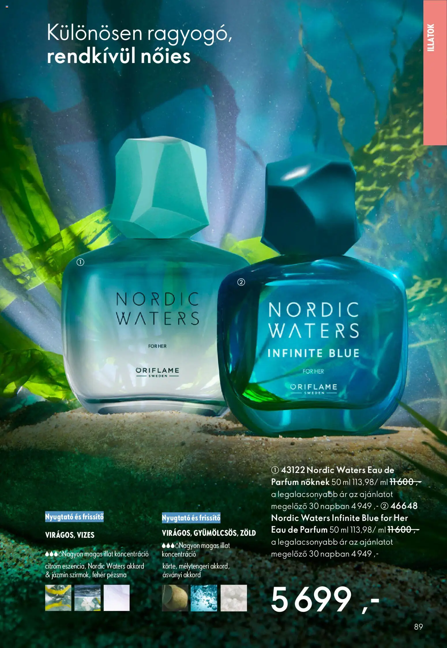 Oriflame akciós ujság - amely érvényes a következő dátumtól: 11.02.2026 | Oldal: 89 | Termékek: Parfüm, Citrom