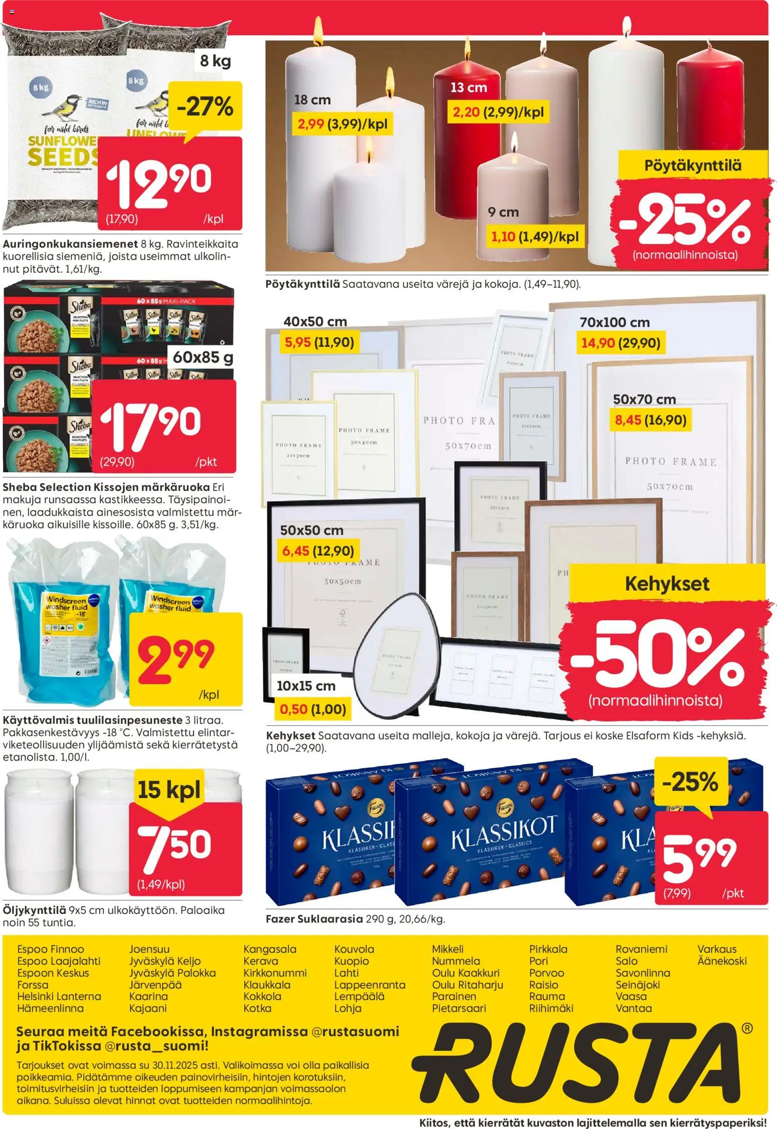 Rusta - Black Friday – voimassa 24.11.2025 alkaen | Sivu: 24 | Tuotteet: Voi